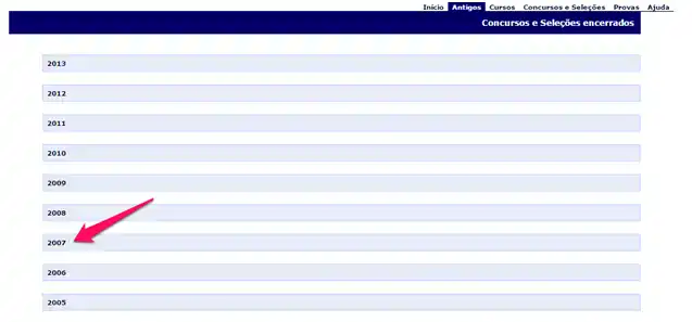 Cespe - como encontrar lista de aprovados