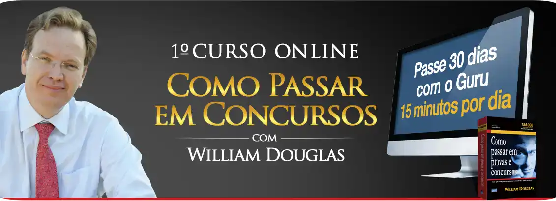 Como passar em concursos - Willian Douglas
